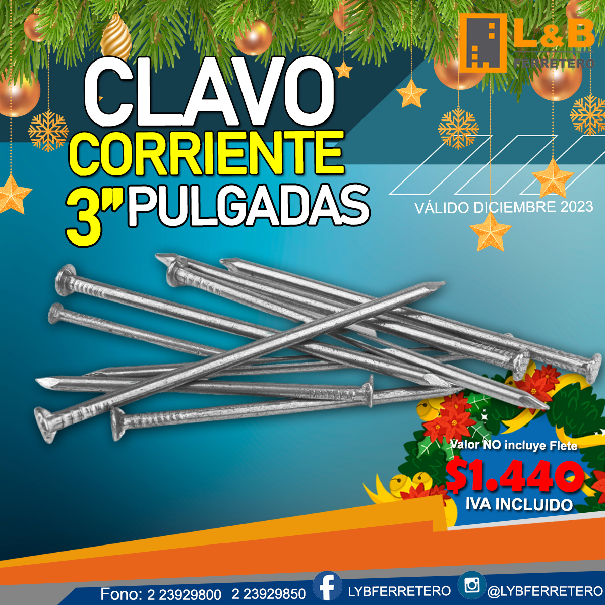 Clavo Corriente 3