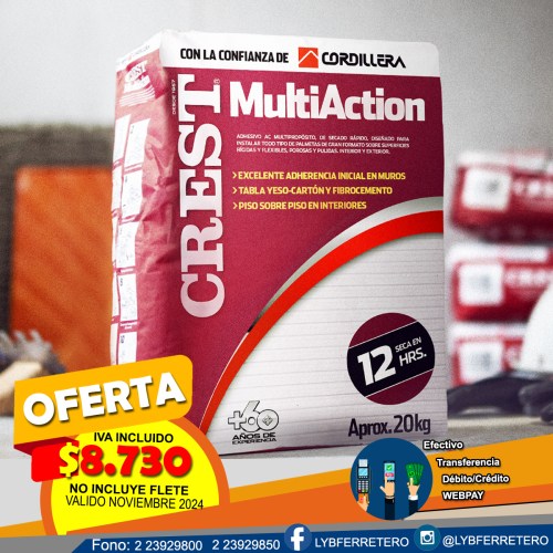 AC MULTIACTION CREST 20KG