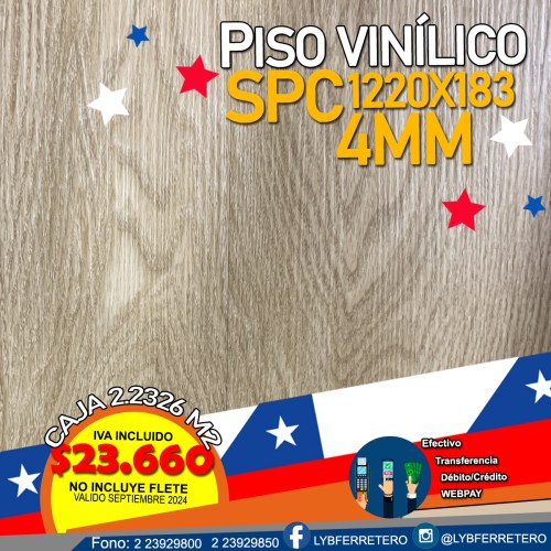 Piso Vinilico 4MM+1MM IXPE