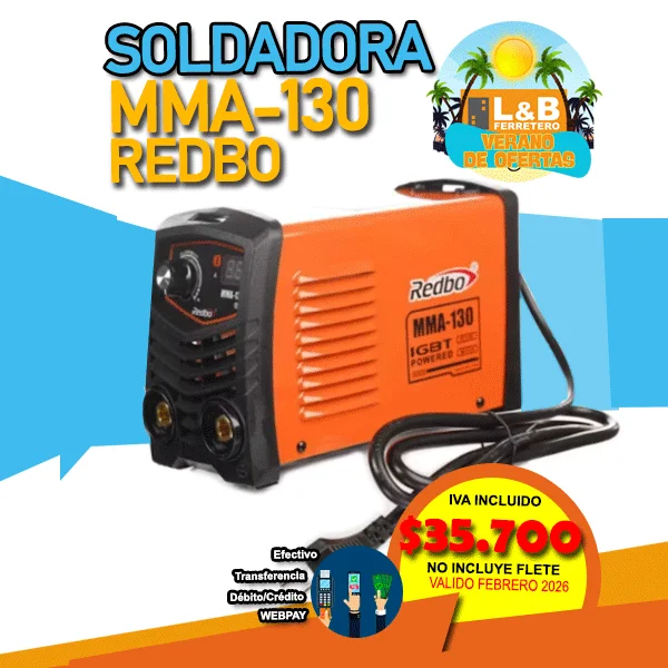 SOLDADORA MMA-130 REDBO