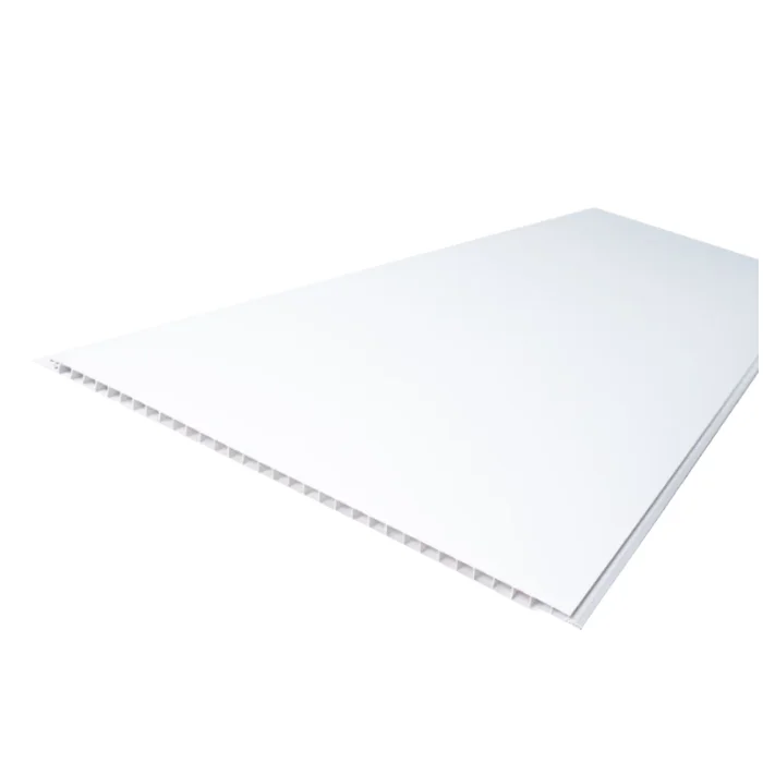CIELO RASO PVC BLANCO MATE 2,40m*0.30m 8mm