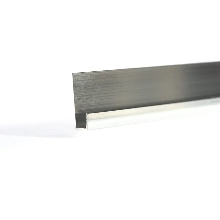 Perfil J Placa Marmol PLATA 250CM