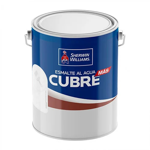 Esmalte al Agua cubre Sherwin Williams cubre ocre Galon 3,8Lts