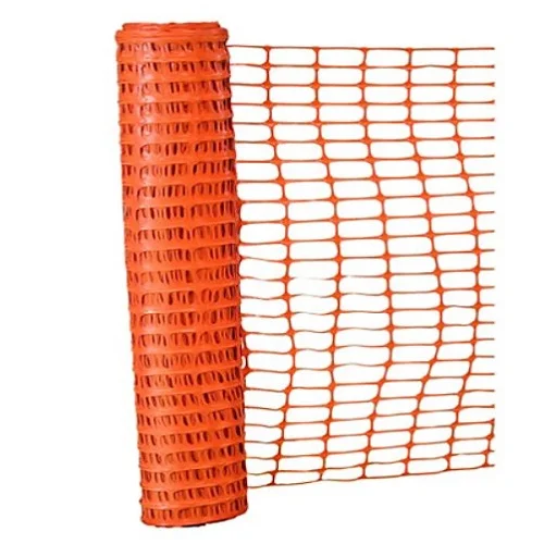 Malla cercadora naranja código 1032047 1.0*40 mts