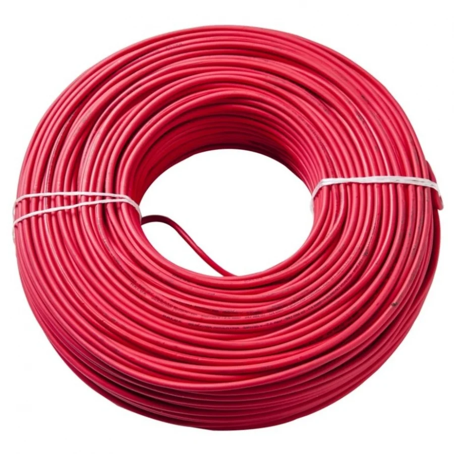 Alambre NYA 1.5mm rollo100mt ROJO