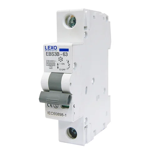 Automático 1x6 Amperes LEXO