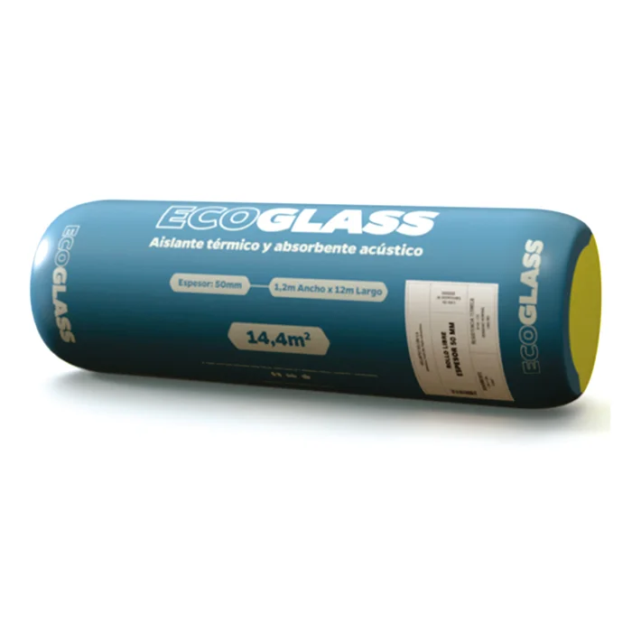 Lana de Vidrio 50mm LIBRE 14.4 M2 ECOGLASS