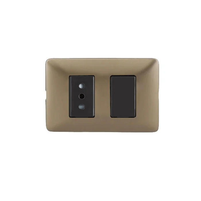 Interruptor MIXTO Color BRONCE TSOY