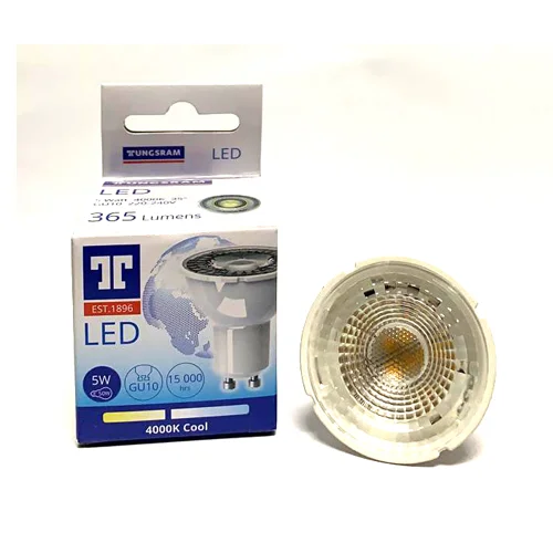 Ampolleta Gu10 5W E27 Luz Neutra